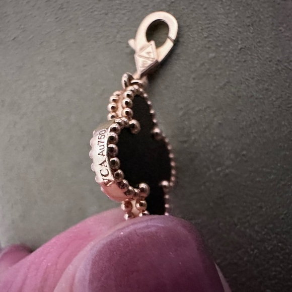 Van cleef and arpels black onyx 5 motif Alhambra bracelet - Picture 6 of 6